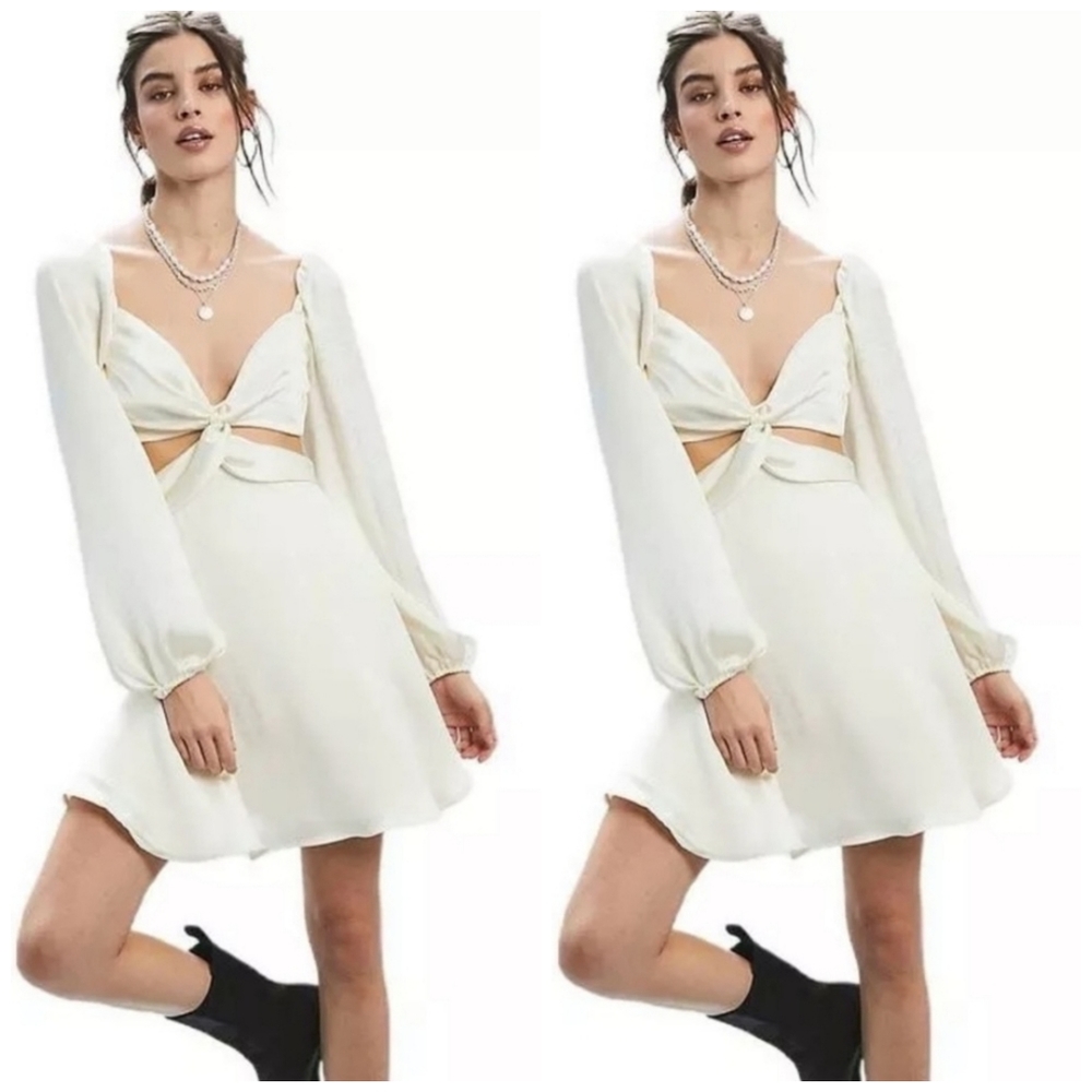 Free people JUSTINE DRESS IN IVORY